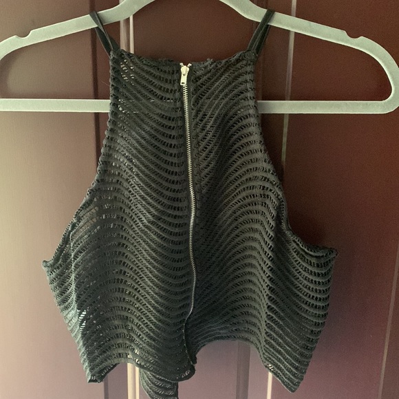 Windsor Mesh Crop Top - Picture 2 of 3